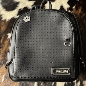 Loungefly Black Mini Backpack
